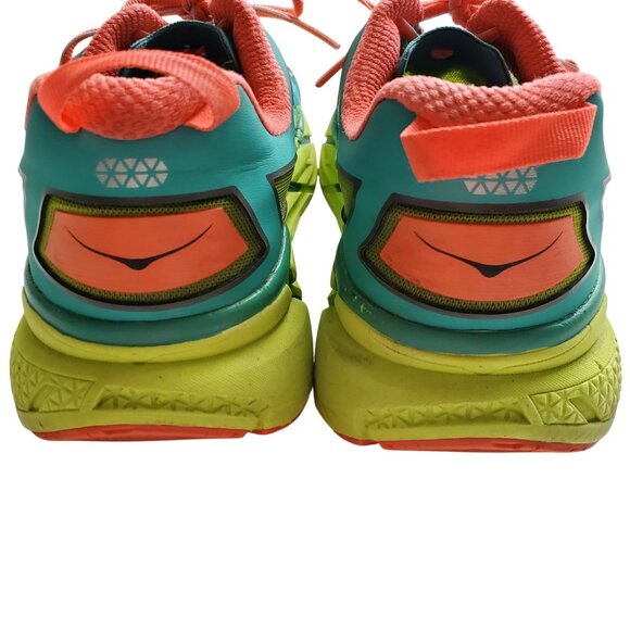 HOKA W Clifton Running ShoesSuper Bright Colors Size 9.5 - Picture 9 of 16